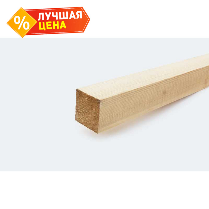 Брусок строганный сухой 20х50х2000 сорт 1-3