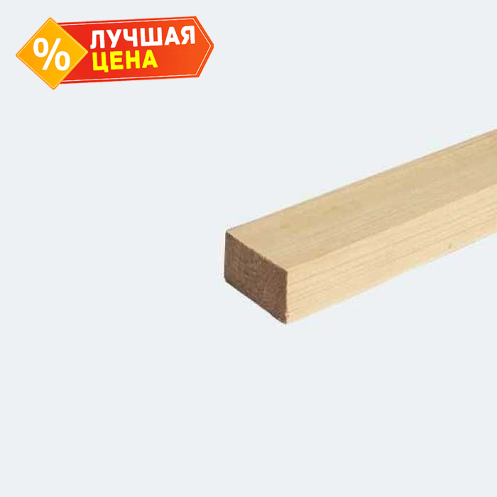 Рейка естественной влажности 35х50х6000 сорт 3